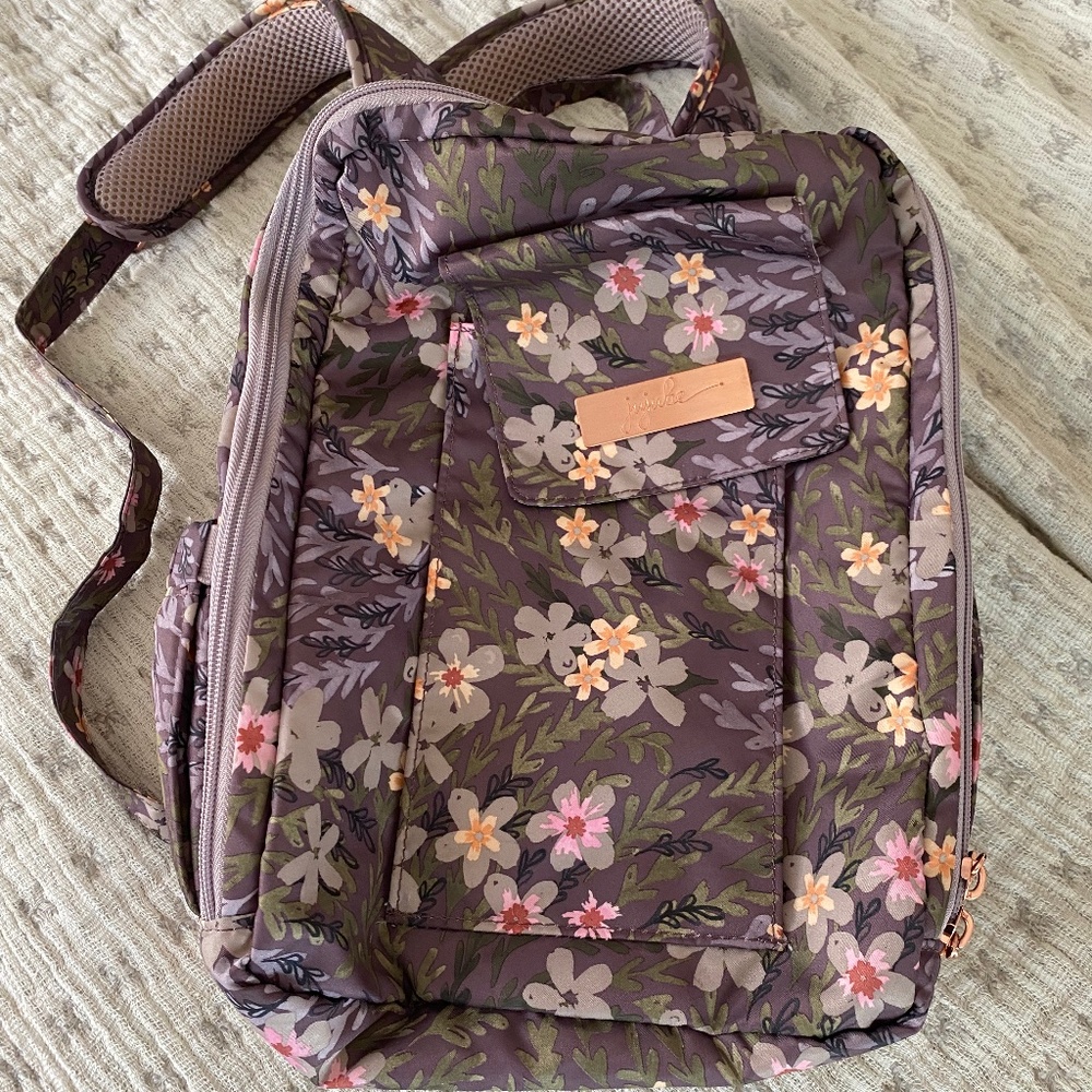 Backpack, lightweight Floral pattern